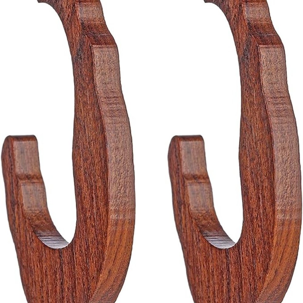 Anthro Natural Wooden Earrings - Picture 5 of 6